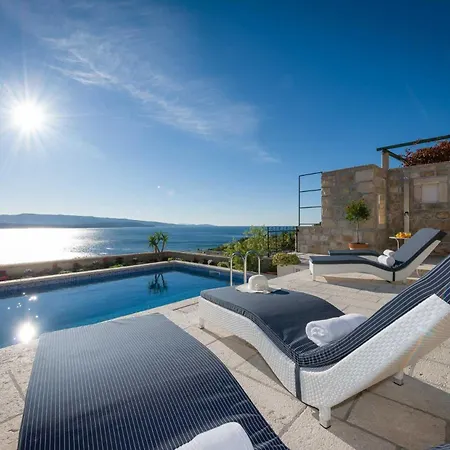 Exquisite Brac 3 Bedrooms Belle Murvica Overlooking The Adriatic Sea Private Pool Murvica Villa *