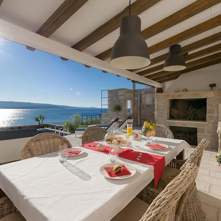 Exquisite Brac 3 Bedrooms Belle Overlooking The Adriatic Sea Private Pool مورفيكا