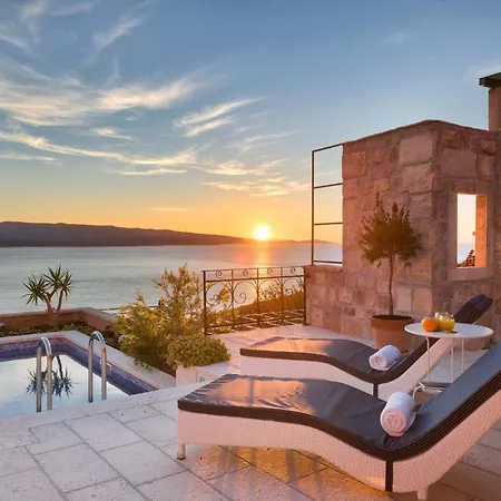 Exquisite Brac 3 Bedrooms Belle Overlooking The Adriatic Sea Private Pool Villa Murvica (Brac)